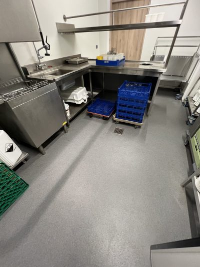 Cuisine de bord en résine