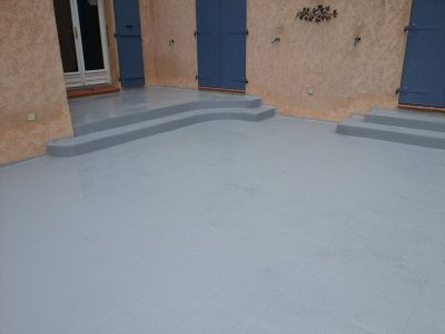 Terrasse étanchée en résine Résimper