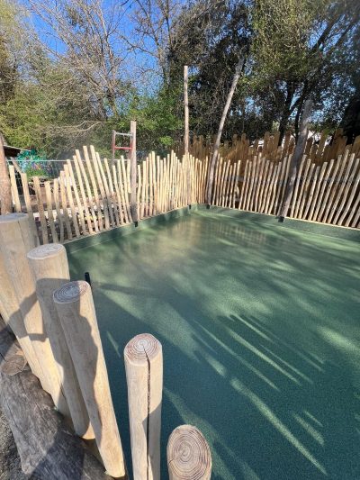 Bassin d’enclos animalier en résine