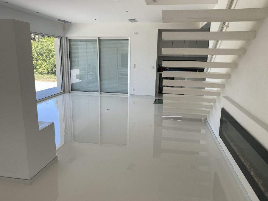 Sol intérieur en résine coulée Résisol
