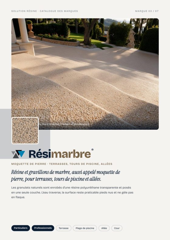 Catalogue des marques Solution Résine, page 6