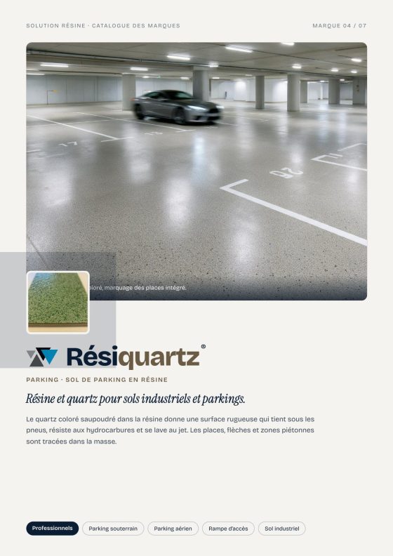 Catalogue des marques Solution Résine, page 8