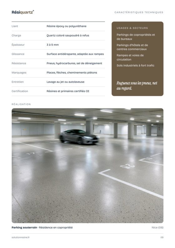 Catalogue des marques Solution Résine, page 9