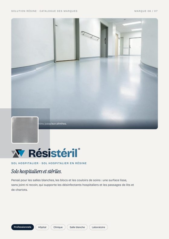 Catalogue des marques Solution Résine, page 12