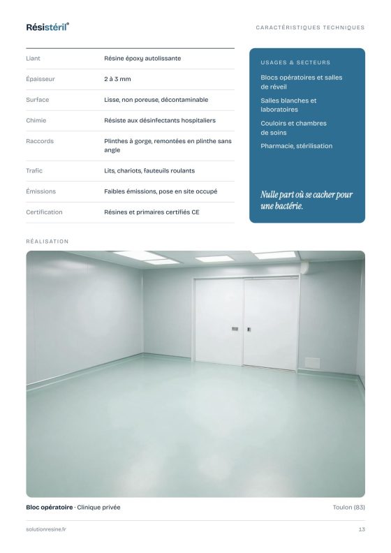Catalogue des marques Solution Résine, page 13