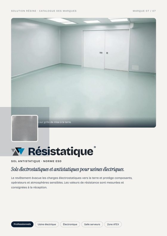Catalogue des marques Solution Résine, page 14