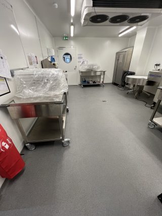 Sol alimentaire en résine